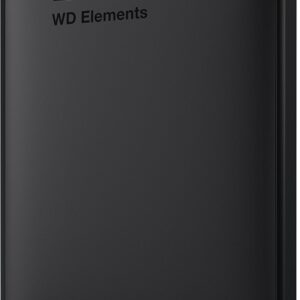 Western Digital WD 5TB Elements Portable External Hard Drive for Windows, USB 3.2 Gen 1/USB 3.0 for PC & Mac, Plug and Play Ready - WDBU6Y0050BBK-WESN